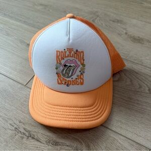 American Eagle Outfitters Orange Mesh Cap